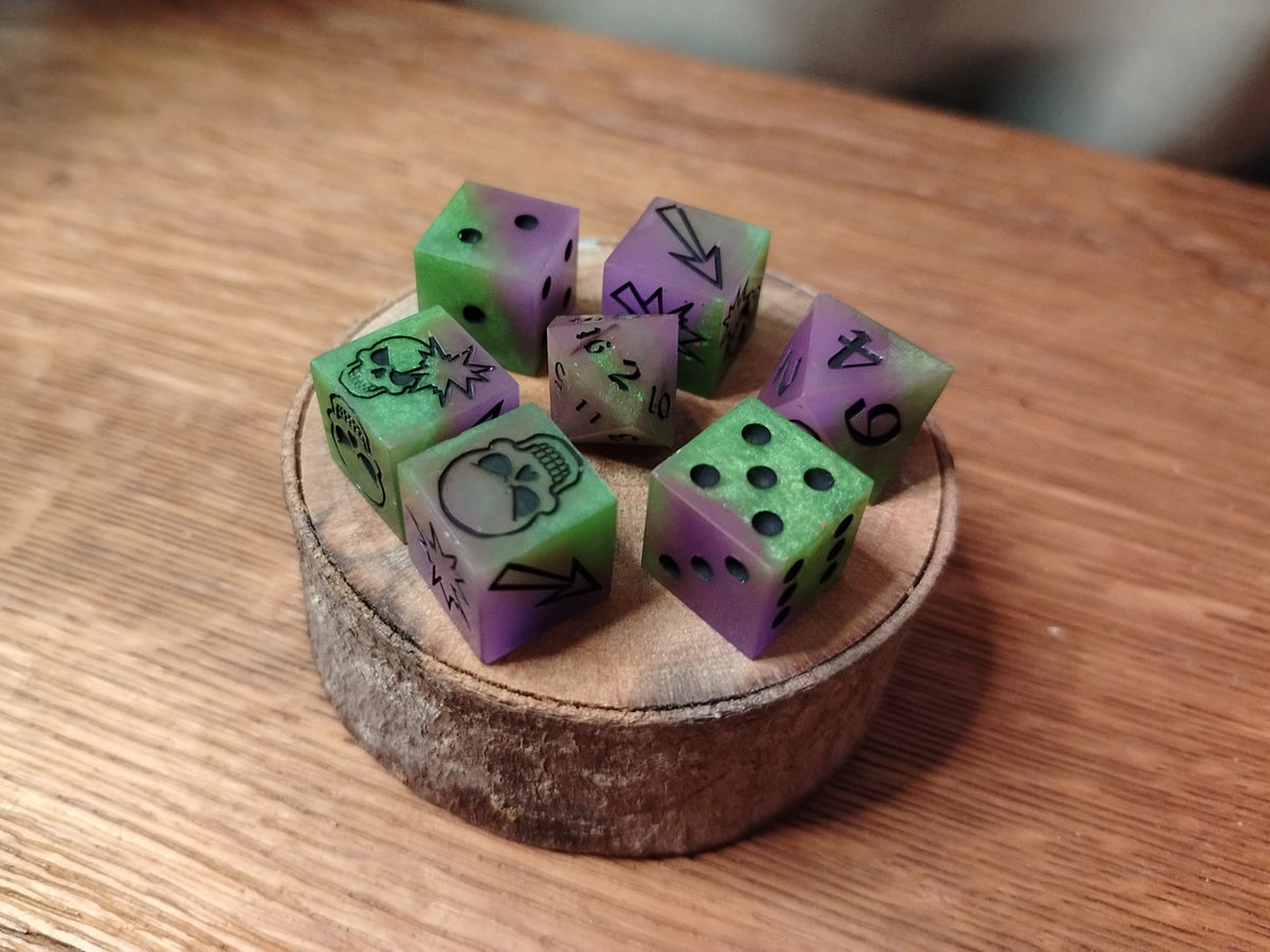 Arcane Revelry Blood Bowl Dice Set