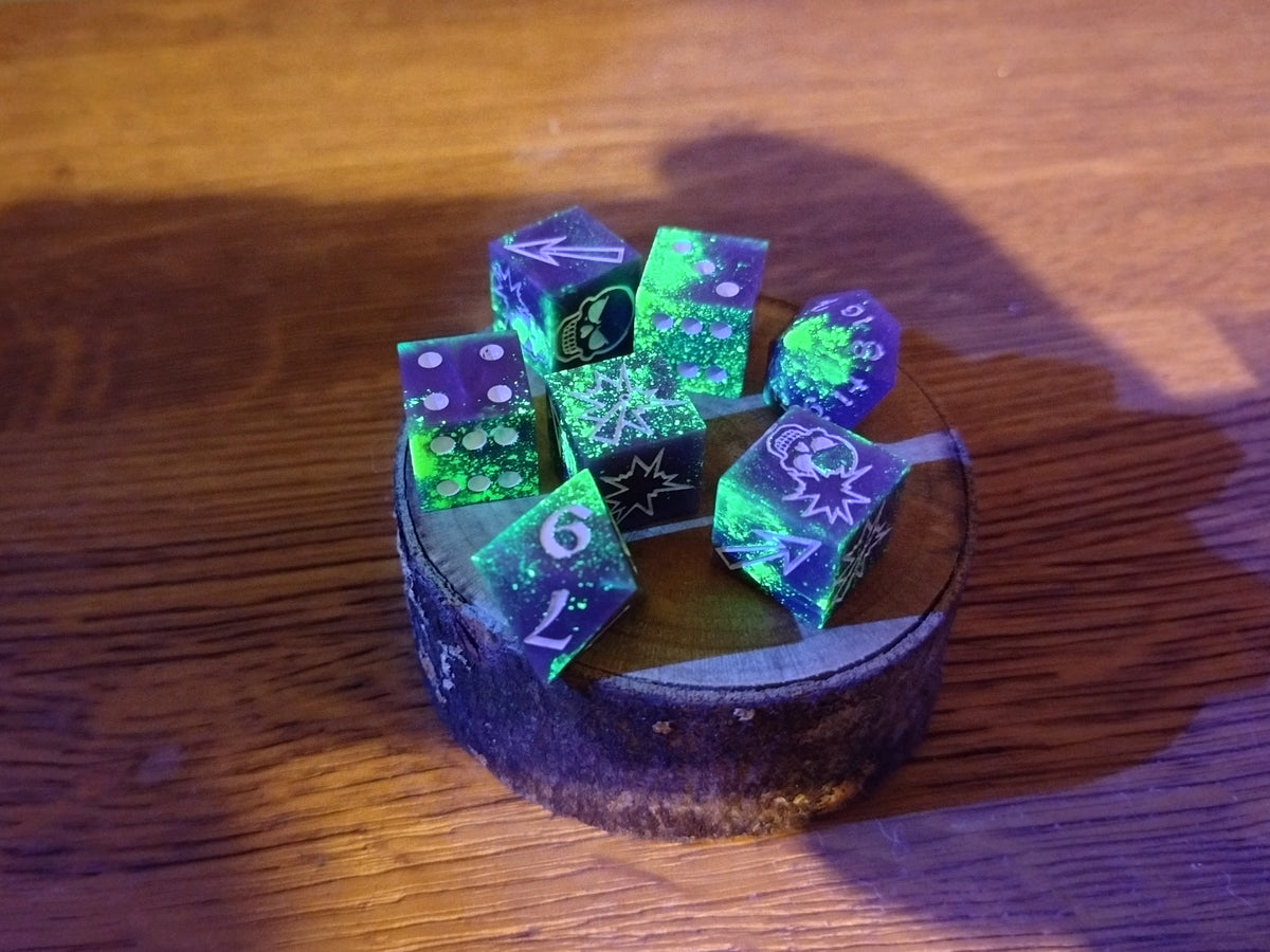 Arcane Revelry Blood Bowl Dice Set