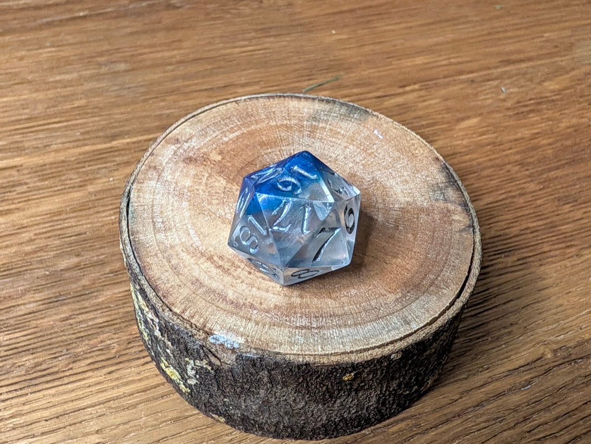 Deep Ocean - Spindown D20 Die