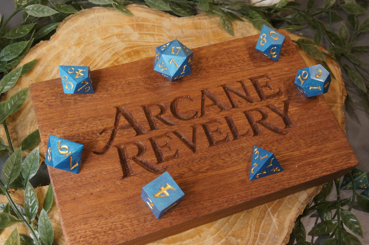 Arcane Revelry DnD Polyhedral Dice