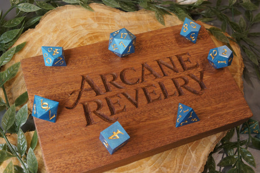Arcane Revelry DnD Polyhedral Dice
