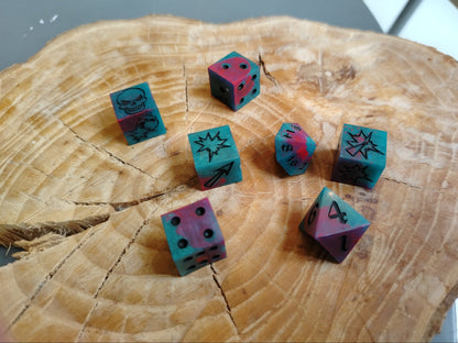 Arcane Revelry Blood Bowl Dice Set