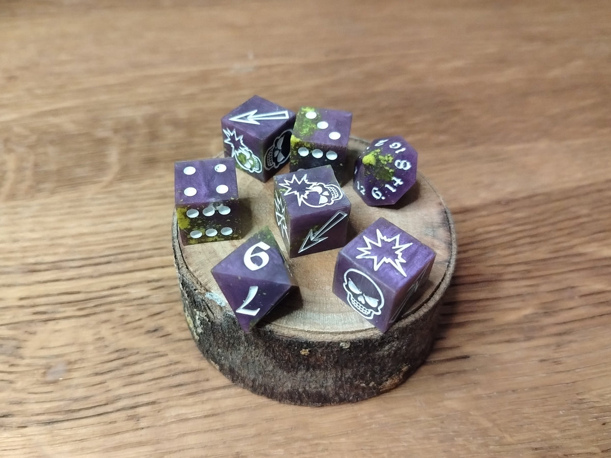 Arcane Revelry Blood Bowl Dice Set