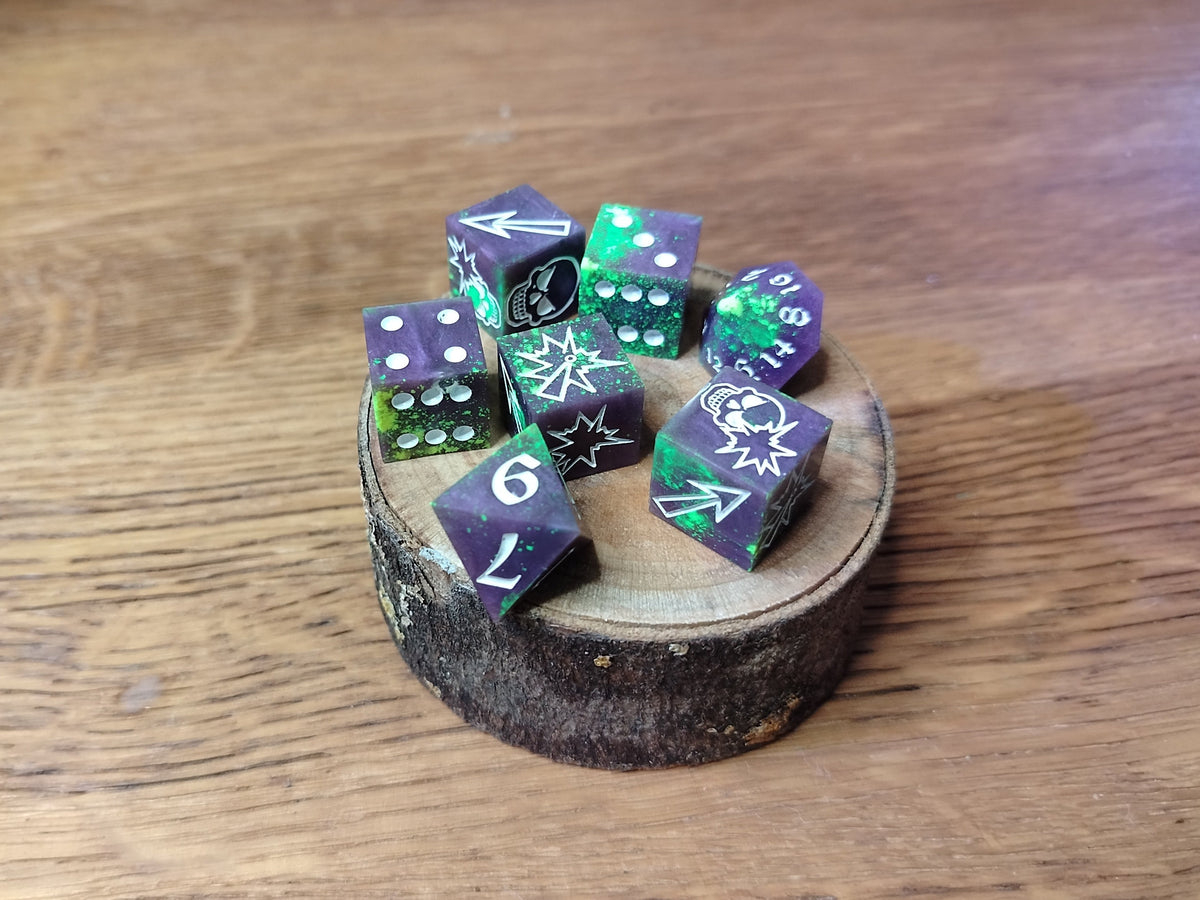 Arcane Revelry Blood Bowl Dice Set