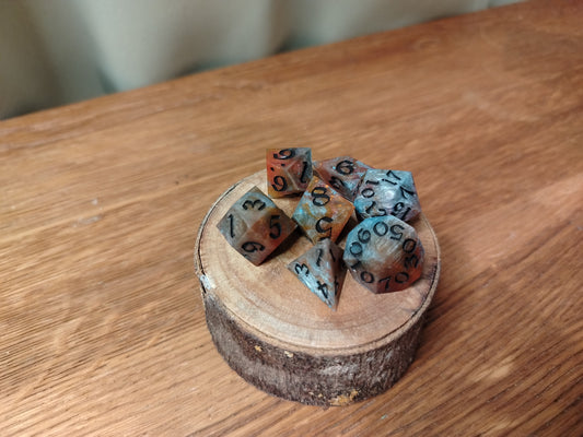 Arcane Revelry DnD Polyhedral Dice