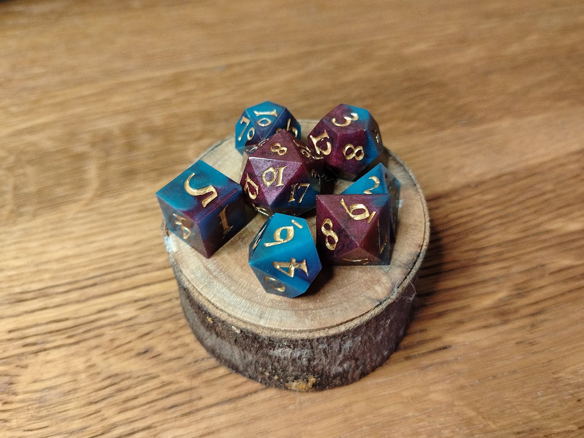 Arcane Revelry DnD Polyhedral Dice Set