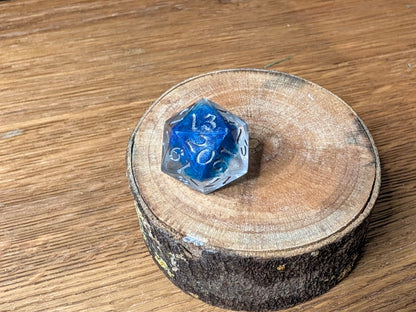 Deep Ocean - Spindown D20 Die