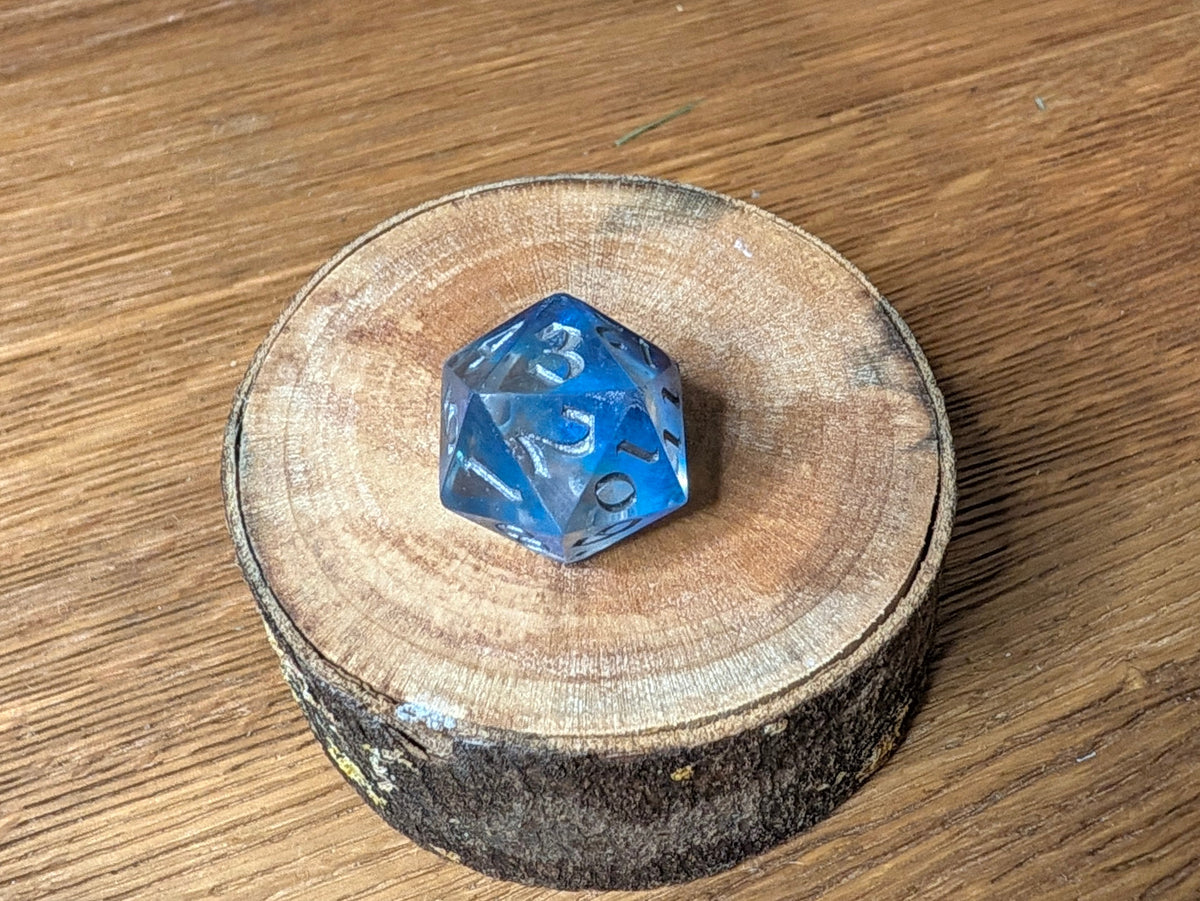Deep Ocean - Spindown D20 Die
